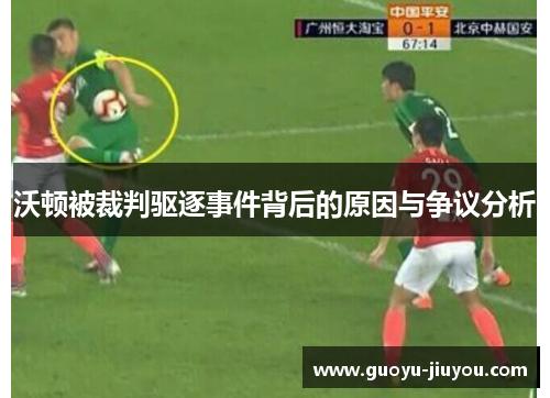 沃顿被裁判驱逐事件背后的原因与争议分析