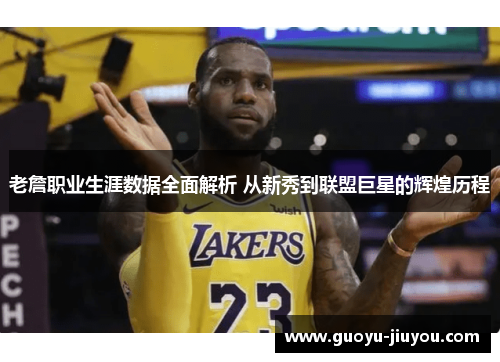 老詹职业生涯数据全面解析 从新秀到联盟巨星的辉煌历程